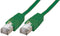 PRO Signal PSG91675 Ethernet Cable STP Cat5e 2 m 6.6 ft RJ45 Plug to Green