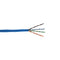 Structured Cable CAT5E-BLUE Unshld Multipr 4PR CAT5E 24AWG BLU 1000FT 30V
