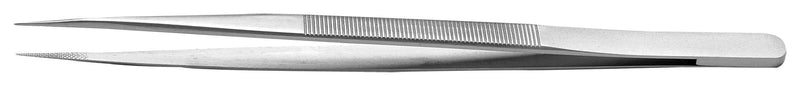 IDEAL-TEK 119.SA Tweezer, General Purpose, Straight, Pointed, Stainless Steel, 150 mm
