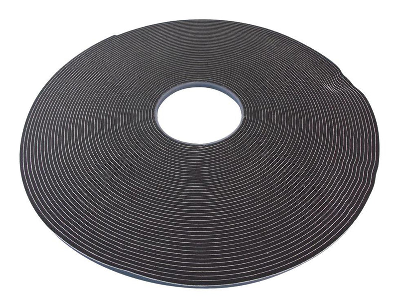 Multicomp PRO MP005143 Foam Tape Single Sided PVC (Polyvinyl Chloride) Black Grey 12 mm x m