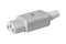 Schurter 3-122-695 3-122-695 IEC Power Connector Grey C13 Socket 15 A 250 VAC Screw Cable Mount 4782