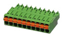 Phoenix Contact FMC 15/10-ST-381 Pluggable Terminal Block 3.81 mm 10 Ways 24AWG to 16AWG 1.5 mm&Acirc;&sup2; Push In 8 A