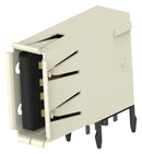 AMP - TE Connectivity 292336-2 USB Connector Type A 2.0 Receptacle 4 Ways Through Hole Mount Right Angle