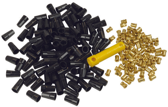 Ideal 30-211 Terminal Closed END Splice Screw Black