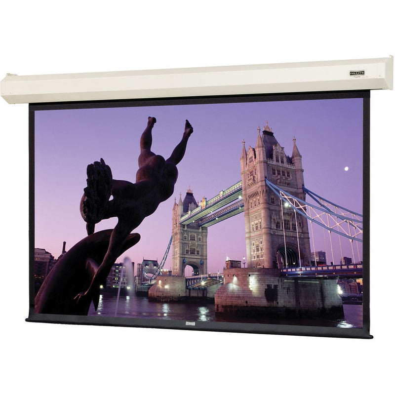 Da-Lite 74659I 50 x 67" Cosmopolitan Electrol Wall & Ceiling Screen (White Case)