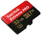 Sandisk SDSQXCG-032G-GN6MA SDSQXCG-032G-GN6MA Extreme Pro Microsdhc Class 10 U3 V30 Memory Card 32GB 95MB/s 90MB/s