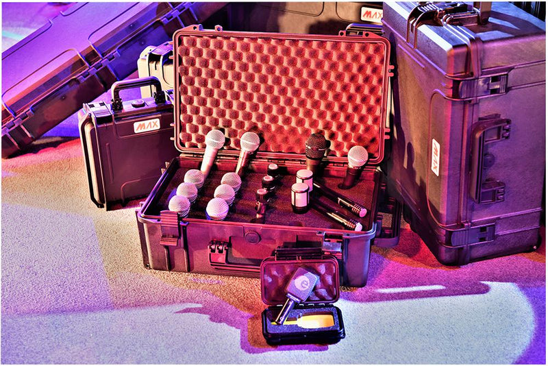 MAX Waterproof Cases MAX002S MAX002S Black Storage Case With Foam Insert - 53mm x 230mm 175mm