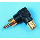 PRO Signal PSG01757 Adapter 90 Degree RCA Gold 26W6603