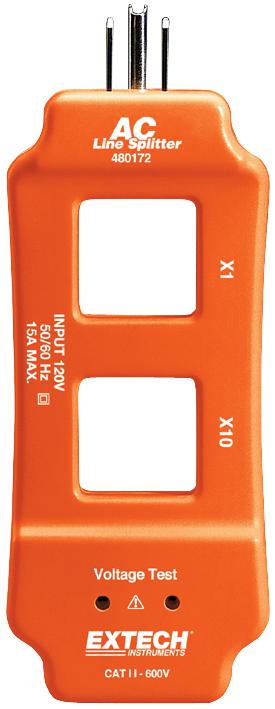 EXTECH INSTRUMENTS 480172 TEST EQUIPMENT AC LINE SEPERATOR