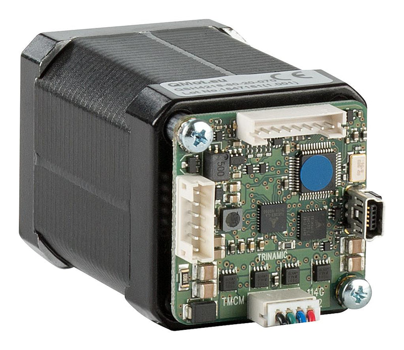 Trinamic / Analog Devices PD42-4-1140-TMCL Stepper Motor Single Shaft 42 mm Bipolar 0.7 N-m 2 A