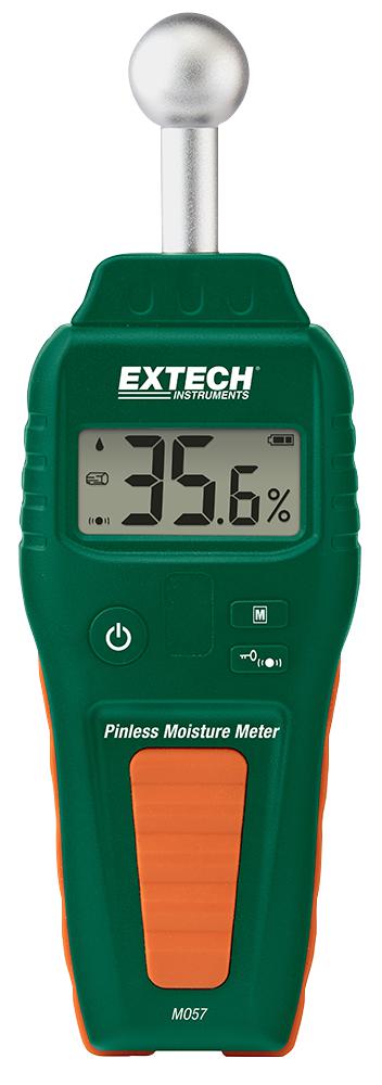 Extech Instruments MO57 Moisture Meter 0.1% to 99.9% 0.1 % 5 &deg;C 45 210 mm 33