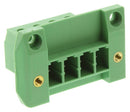 Phoenix Contact DFK-PC 4/ 4-GF-762 Terminal Block Feed-Thru Header 7.62 mm 4 Ways 20 A 300 V Screw Clamp Right Angle