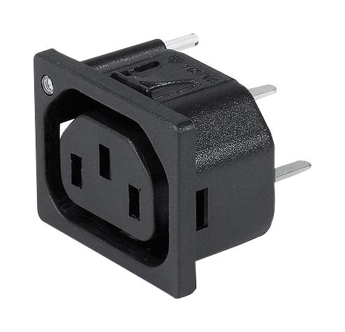 Schurter 3-101-686 Power Entry Connector 6600-5 Series Receptacle 250 VAC 10 A Panel Mount Through Hole