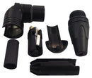 Neutrik NC3FRX-B NC3FRX-B XLR Connector 3 Contacts Socket Cable Mount Gold Plated Metal Body RX