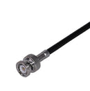 HUBER+SUHNER 11"BNC-50-3-88/133"NE RF / Coaxial Connector BNC Straight Plug Crimp 50 ohm