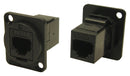Cliff Electronic Components CP30224 CP30224 In-Line Adapter Cat3 CSK Hole RJ12 Adaptor FT Jack 6 Ways