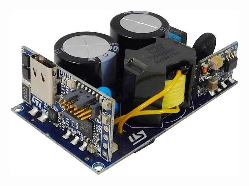 Stmicroelectronics STEVAL-USBPD27S Evaluation Board STCH03/STD7N65M6/TCPP01-M2/STM32G071KB USB Power Delivery (PD) Controller