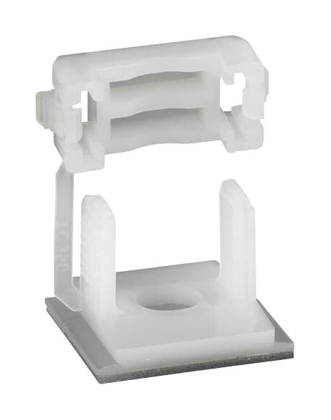 ABB 7TCG009500R0036 Fastener Adhesive Backed / Screw Mount Cable Clamp 12.5 mm Nylon 6.6 (Polyamide 6.6) Natural