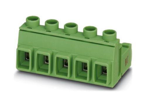 Phoenix Contact GIC 25 HCV/ 4-ST-762 Pluggable Terminal Block Inverted 7.62 mm 4 Ways 24AWG to 12AWG 2.5 mm&Acirc;&sup2; Screw 16 A