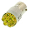 Dialight 585-5556F LED Bulb Yellow BA9S 945MCD 592NM