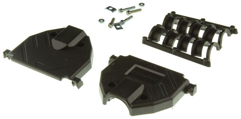 Amphenol Communications Solutions 17E17271 D SUB Back Shell 180DEG Size DC