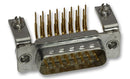 Harting 09641247232 D Sub Connector Right Angle Filtered Plug 9 Contacts DE Solder