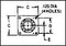 AMPHENOL AEROSPACE 165-35 CIRCULAR CONNECTOR RECEPTACLE 5 POSITION PANEL