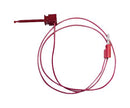 Mueller Electric BU-1120-A-36-2 Grabber to Banana Plug Test Lead Miniature Hook Clip 4mm Stackable 36 " 914.4 mm