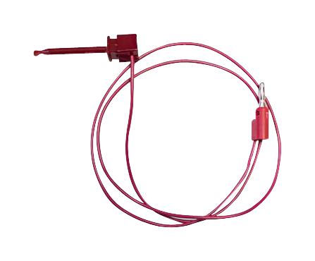 Mueller Electric BU-1120-A-36-2 Grabber to Banana Plug Test Lead Miniature Hook Clip 4mm Stackable 36 " 914.4 mm
