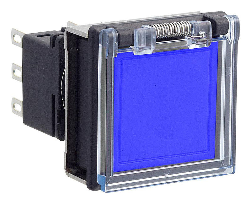 Idec LBW7GB-M1T5S PB Switch Spdt 250VAC 5A QC/SOLDER