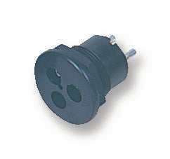BULGIN SA2404 Power Entry Connector, Receptacle, 250 VAC, 3 A, Panel Mount, Solder