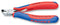 KNIPEX 64 42 115 115mm Oblique Ended Short Headed Cutting Nippers with Small Bevel