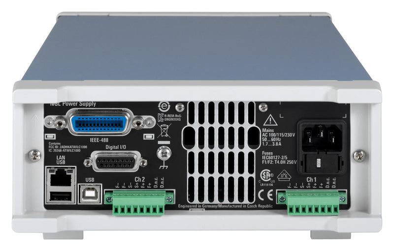 Rohde &amp; Schwarz NGL-COM2B Bench Power Supply Adjustable 2 Output 0 V 20 6 A