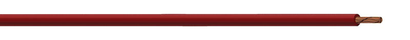 Staubli 60.7008-999-22 Wire PVC Red 17 AWG 1 mm&sup2; 82 ft 25 m