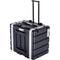 DeeJay LED 8 RU ABS Case with Locking Wheels