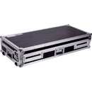DeeJay LED Coffin for Two Pioneer CDJ-2000 and DJM-2000 Mixers with Low Profile Wheels