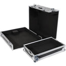 DeeJay LED Fly Drive Case for Yamaha QL1 32CH Digital Mixing Console with Wheels (Black)