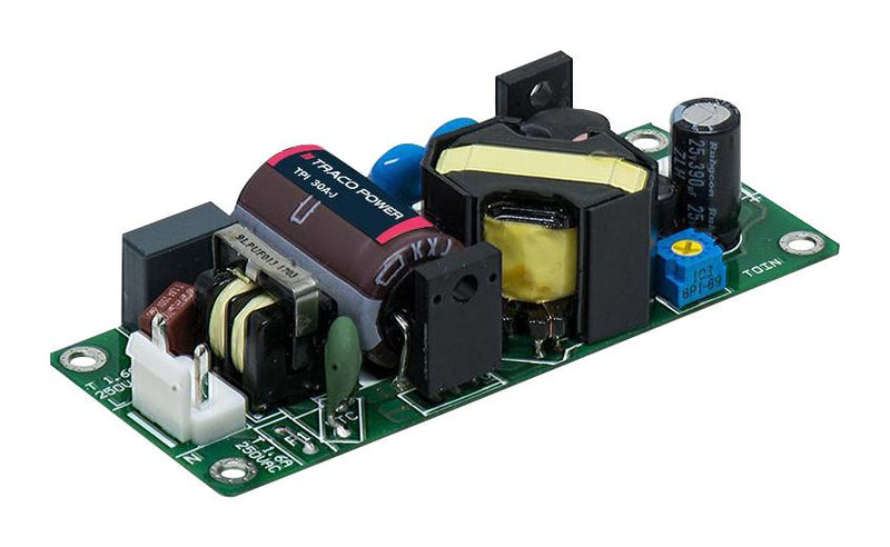 Traco Power TPI 30-136A-JP AC/DC Open Frame Supply (PSU) 120 to 370VDC ITE 1 Output 30 W 85V AC 264V