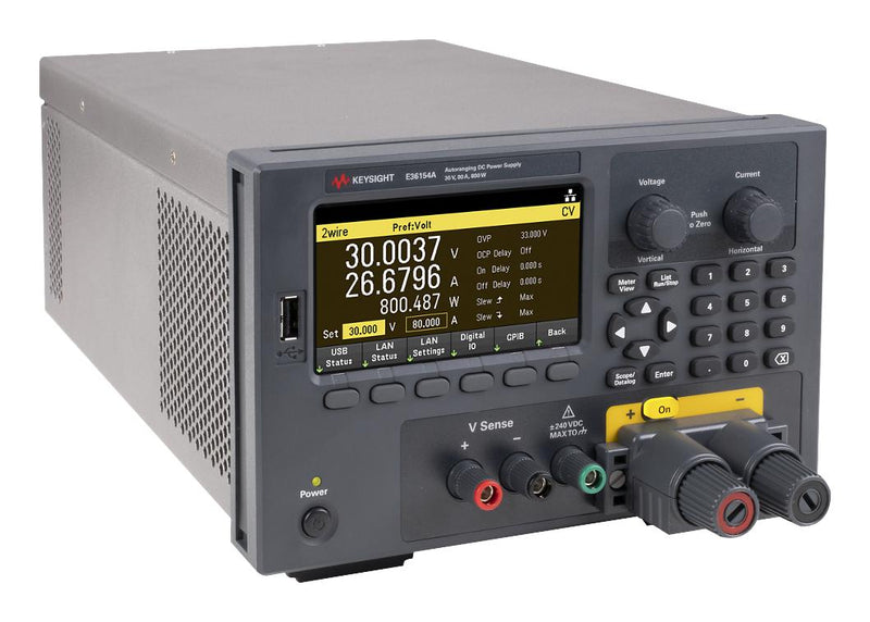Keysight Technologies E36154A Bench Power Supply Autoranging Programmable 1 Output 0 V 30 A 80 New