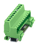 Phoenix Contact MSTBHK 25/10-G Pluggable Terminal Block 5 mm 10 Ways 24AWG to 12AWG 2.5 mm&Acirc;&sup2; Screw 12 A