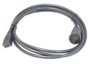 Multicomp PRO MP007433 MP007433 Audio / Video Cable Assembly Hdmi Plug Receptacle 6.6 ft 2 m Black