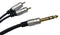 PRO Signal PS000049 Audio / Video Cable Assembly 6.35mm (1/4&quot;) Stereo Jack Plug Phono (RCA) x 2 6.56 ft m