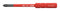 Wiha 34584 Hex Driver Bit Phillips PH2 75 mm Length