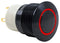 E-SWITCH PVA6LRE21131 Vandal Resistant Switch PVA6L Series 16 mm SPST-NO DM Off-On Round Black New