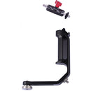 DigitalFoto Solution Limited Universal L-Bracket with Cold Shoe Mount for Single-Handle Gimbal
