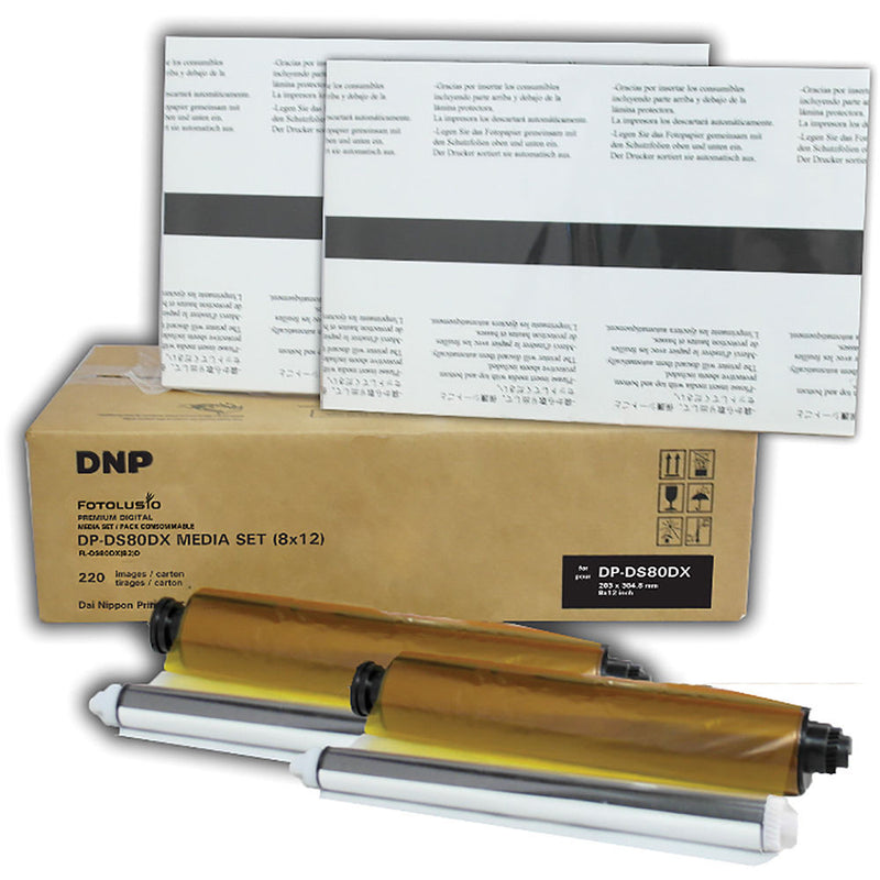 DNP DS80D8x12 8 x 12" Media Set for DS80DX Printer (2-Pack)