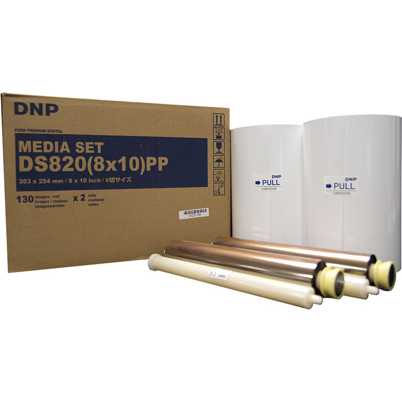 DNP DS820(8x10)PP Pure Premium Digital Media Set (8 x 10", 2 Rolls)