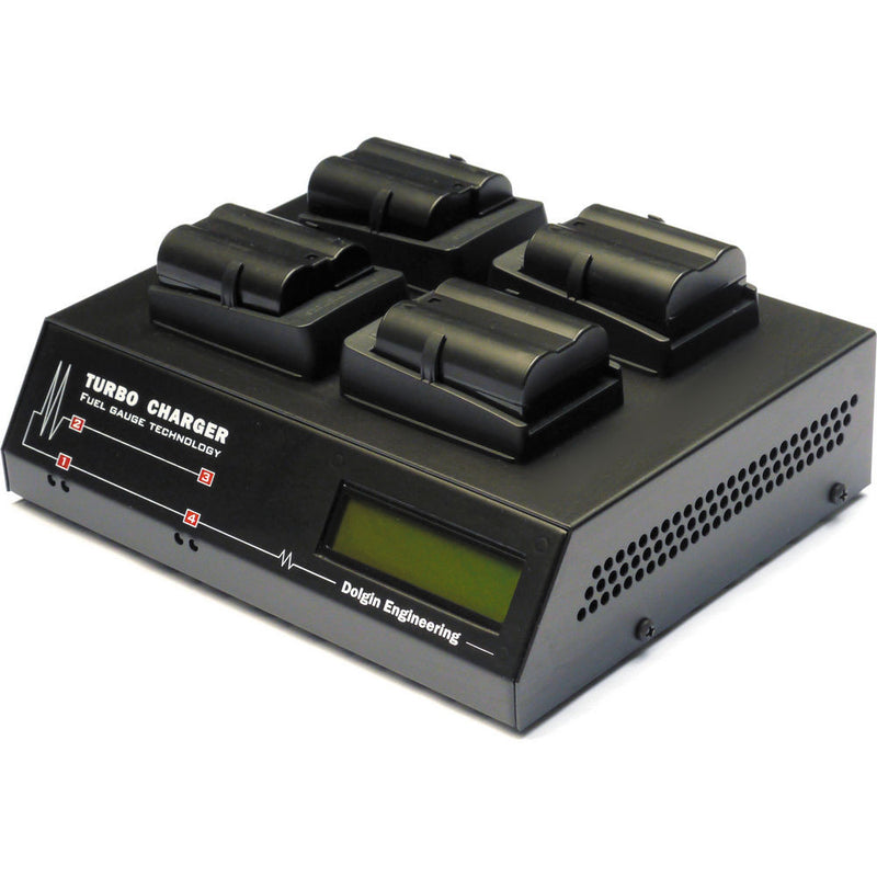 Dolgin Engineering TC400 Four Position Battery Charger for Nikon EN-EL15 Batteries