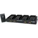 Dolgin Engineering TC40 Four-Position Simultaneous Battery Charger for JVC SSL-JVC50 and SWIT S-8I50