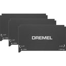 Dremel 3D FLEX Build Sheet for 3D40 FLEX 3D Printer (3-Pack)